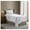 01 White, variant on Twin XL Sheet Set - Dorm Size - Luxury 1800 Ultra-Soft Microfiber Twin Extra Long Bed Sheets - Deep Pockets - Easy Fit - Extra Soft - 3 Piece Set (Twin XL, White)