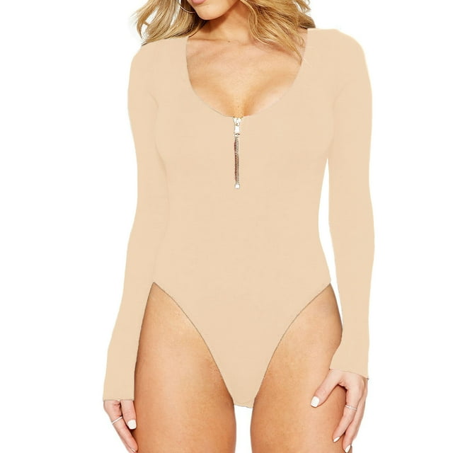 Body moldeador de color para mujer, ropa interior con realce y moldeador de glúteos, ropa moldeadora ajustada de manga larga para mujer.