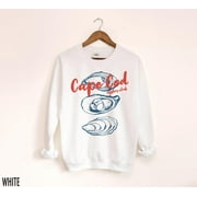 Cape Cod T-Shirt, Oyster T-Shirt, Seafood Crewneck, Aesthetic, Massachusetts, Oysters Shir