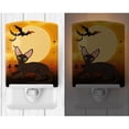 thumbnail image 2 of Halloween Peterbald Cat Ceramic Night Light, 2 of 2