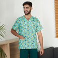 thumbnail image 1 of Uniforme d'Infirmière Imprimé Dessin Animé pour Femmes, T-shirt à Manches Courtes Col en V, Robe Chirurgicale, Uniforme de Travail pour Hommes, 1 of 6