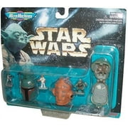 Star Wars Micro Machines Mini W Boba Fett Admiral Ackbar & Gamorrean Guard