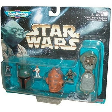 Star Wars Micro Machines Mini W Boba Fett Admiral Ackbar & Gamorrean Guard