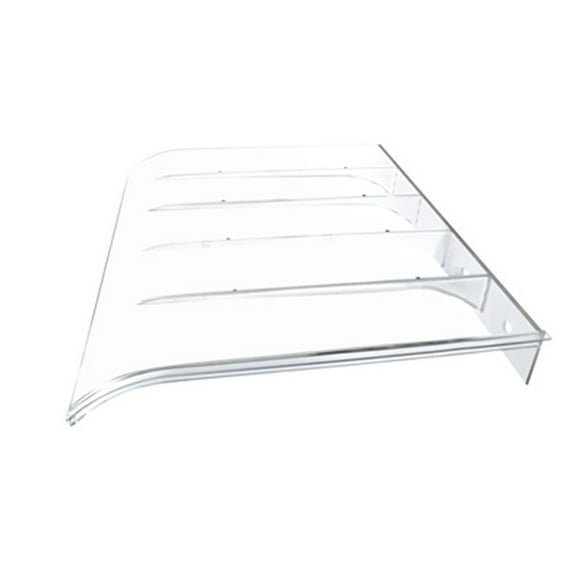 LCXmlly Door Rain Cover Invisible Canopy Roof Transparent Entryway Awning Cover for Outdoor Balcony Protection