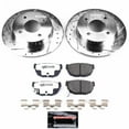 thumbnail image 3 of PowerStop Rear Z26 Street Warrior Carbon-Fiber Ceramic Brake Pad and Drilled and Slotted Rotor Kit Fits: NISSAN Select Models K659-26, 3 of 9