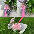 thumbnail image 6 of Rabbit Harness Leash, Adjustable Bunny Harness Leash Cute Vest Harness for Rabbit Ferret Bunny Kitten Guinea Pig Walking, 6 of 7