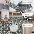 thumbnail image 5 of Maples Rugs Pelham Transitional Vintage Scroll Grey Washable Entryway Area Rug, 1'8 x 2'10, 5 of 9
