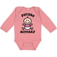 thumbnail image 3 of Inktastic Future Actuary Baby Girl Girls Long Sleeve Baby Bodysuit, 3 of 5
