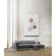 thumbnail image 1 of ACME Beckett Canapé Sectionnel en Tissu en Forme de L Gris, 1 of 5