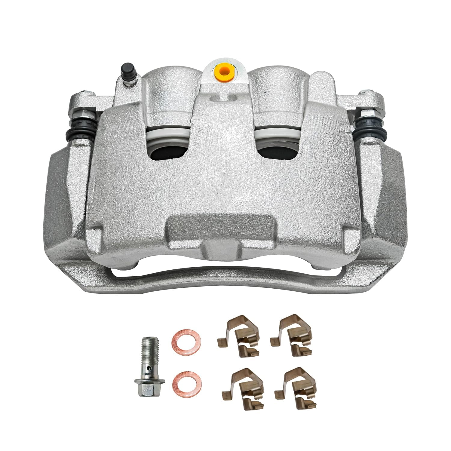 Detroit Axle - 2 Front Left and Right Disc Brake Calipers with Bracket Replacement for Dodge Ram Dakota 1500 Classic