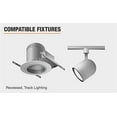 thumbnail image 4 of EcoSmart 65W / 65 Watt Replacement (10.5W) LED BR30 Dimmable Soft White (2700K) Medium Base (E26) Energy Star Rated Reflector Lamp for Recessed Can Lights, 6 Pack, 4 of 5