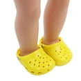 thumbnail image 2 of A-Waroom 1 Pair 18 inch Doll Shoes Holes 18 inch Doll Slippers Candy Color 18 inch Doll Shoe Sandal, 2 of 2