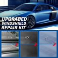 thumbnail image 2 of Windscreen Repair Kit, 4 PCS Windscreen Chip Repair Kit, Auto Windscreen Scratch Repair Kit for Bulls-Eye, Cracks, Star-Shaped and Glass Repair, 2 of 7