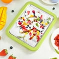 thumbnail image 6 of Rolled Ice Cream Maker Kit, 26*21CM At-Home Rolled Ice Cream Maker, Instant Ice Cream Maker, DIY Rolled Ice Cream Tray, Stainless Steel Instant Freeze Plate for Rolled Ice Cream, Frozen Yogurt, 6 of 7