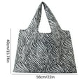 thumbnail image 3 of Clearance 50% ZKCCNUK Storage Lightweight Portable Foldable Shopping Bag, Large Capacity Print Tote Bag, Durable Reusable Shoulder Bag For Women, Storage Containers for Home, 3 of 3
