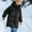 Black, variant on Cethrio Boys Puffer Jackets, Windproof Full Zip Thickened Mid-length Winter Coats Outerwear Green Size 8