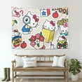 thumbnail image 3 of Hello Kitty Anime Poster Tapestry - Large Wall Art Background, Birthday Decoration, Merchandise, Gifts 24x42Inch, 3 of 5