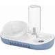 thumbnail image 1 of 2 In 1 Water And Food Bowl - Automatic Water Dispenser With Food Bowl - Cat Food Bowl With Raised Stand (Blue), 1 of 4