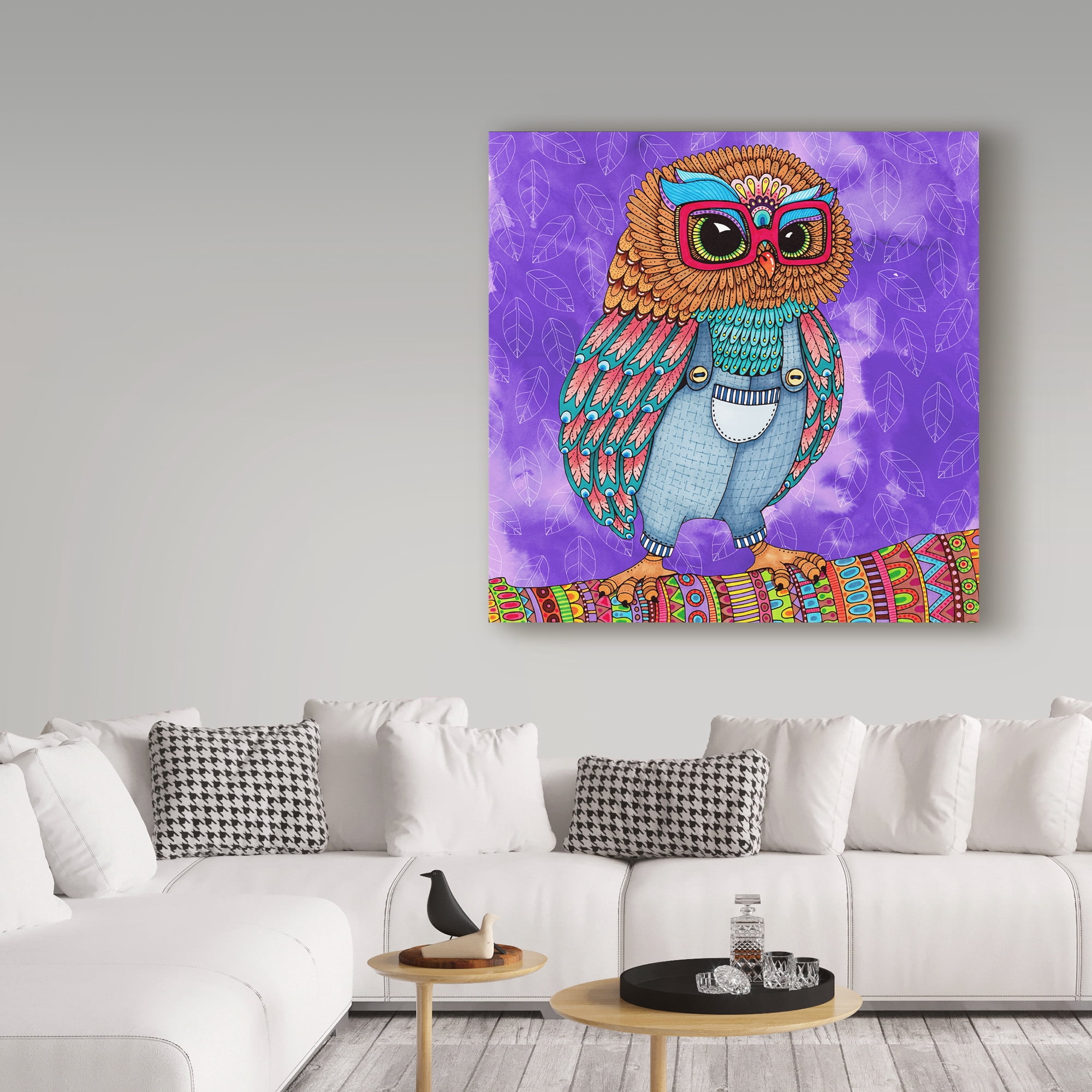 Trademark Fine Art 'Irresistible Animals 1' Canvas Art by Hello Angel