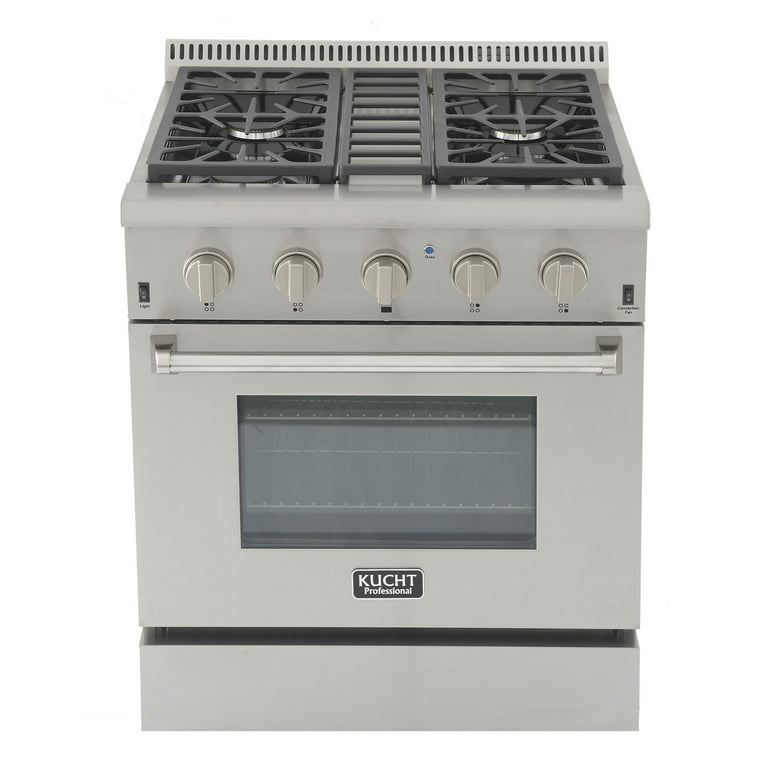 Kucht Pro-Style 30 in. 4.2 cu. ft. Natural Gas Range with