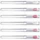 thumbnail image 2 of 6Pcs Silicone Lip Brushes Covered Lipstick Brushes Woman Makeup Brushes Lip Gloss Brushes, 2 of 4
