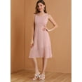thumbnail image 3 of INSPIRE CHIC Robe Midi Vintage Sans Manches à Imprimé Cerise pour Femmes, 3 of 6