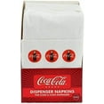 thumbnail image 3 of TableCraft CC326 Serviettes Coca-Cola (Lot de 100), Demi, Rouge, 3 of 5
