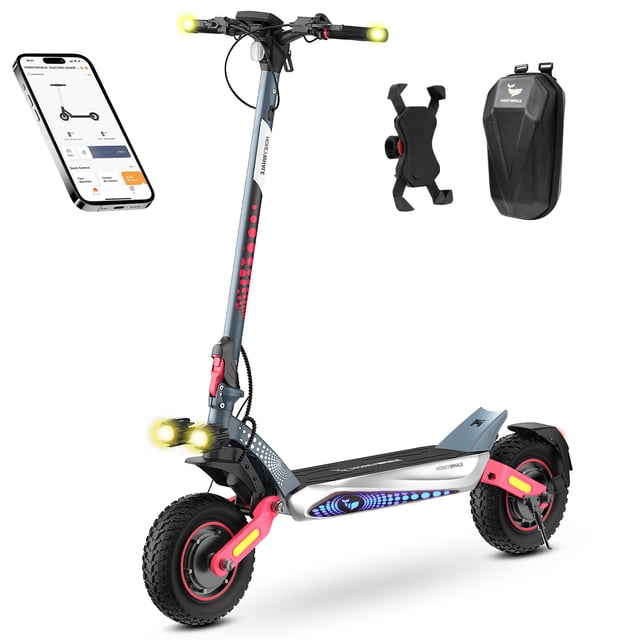 Scooter Eléctrico Honey Whale T8 MAX Rojo
