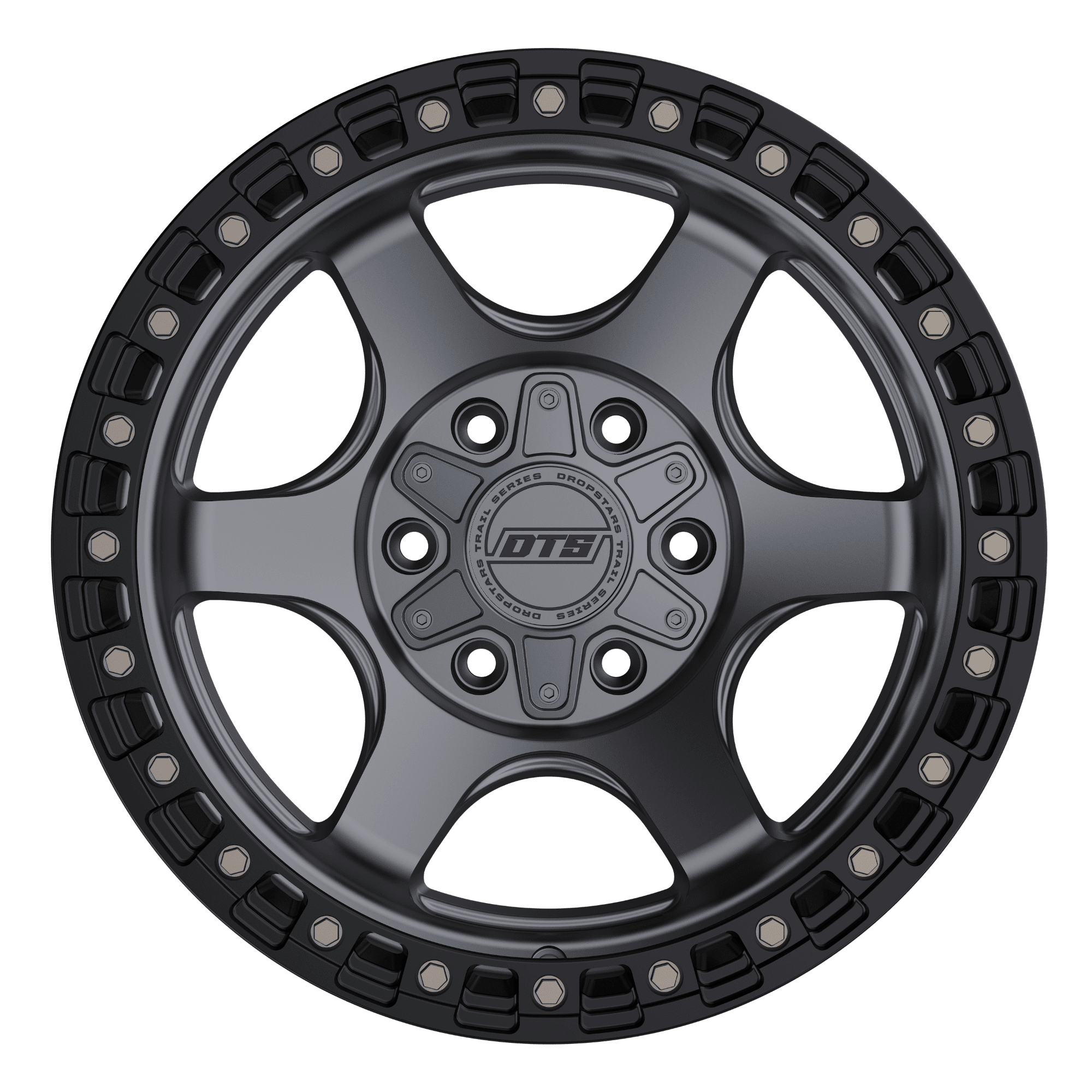 Dropstars Trail Series 604AB 17X9 Automotive Rim 5X5.00 / 5X5.50 DTS 604AB