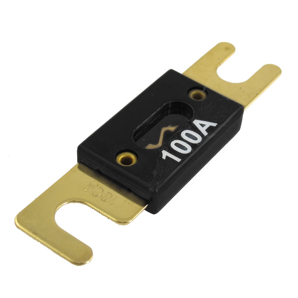 Unique Bargains 100A Car Fuse holder Audio Installation Power ANL Fuses