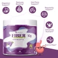 thumbnail image 4 of Migcopat Fiber Gummies with Probiotics, Grape Flavor, No Sugar Added, Supports Digestive & Gut Health, 90 Gummies, 4 of 9