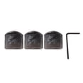 thumbnail image 2 of Electric Guitar Knob, Easy Installation Guitar Volume Knob Wide Application 3Pcs  For Replacement Black, 2 of 8