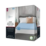 Mainstays 2 Memory Foam Mattress Topper, Full