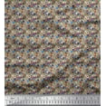 thumbnail image 1 of Soimoi Poly Georgette Fabric Scientific Lab Equipments Education Theme Print Fabric by The Yard 52 Inch Wide, 1 of 3