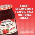 thumbnail image 5 of Smucker's Low Sugar Reduced Sugar Strawberry Preserves, 124 Ounces, 5 of 7