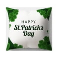 thumbnail image 1 of St. Patricks Day Decor St. Patrick's Day Decorations Pillowcase 18x18 Pillowcase Cushion Spring Pillowcase For Home Decor Room Sofa Sofa Car, 1 of 6