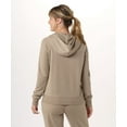 thumbnail image 2 of Boxercraft BW5201 Women's Dream Fleece Full-Zip Hoodie-Latte Heather-XL, 2 of 4