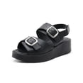 thumbnail image 4 of Sandalia Plataforma Dama Ajuste Doble Broche Color Negro negro 22.5, 4 of 7