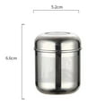 thumbnail image 5 of ZenCart Stainless Steel Tea Infuser Strainer Fine Mesh for Loose Leaf Tea Reusable Tea Filter Bags Diffusers Easy to Use Tea Ball Holder with Lid Tea Steeper for Herbal Tea Coffee Spices, 5 of 7