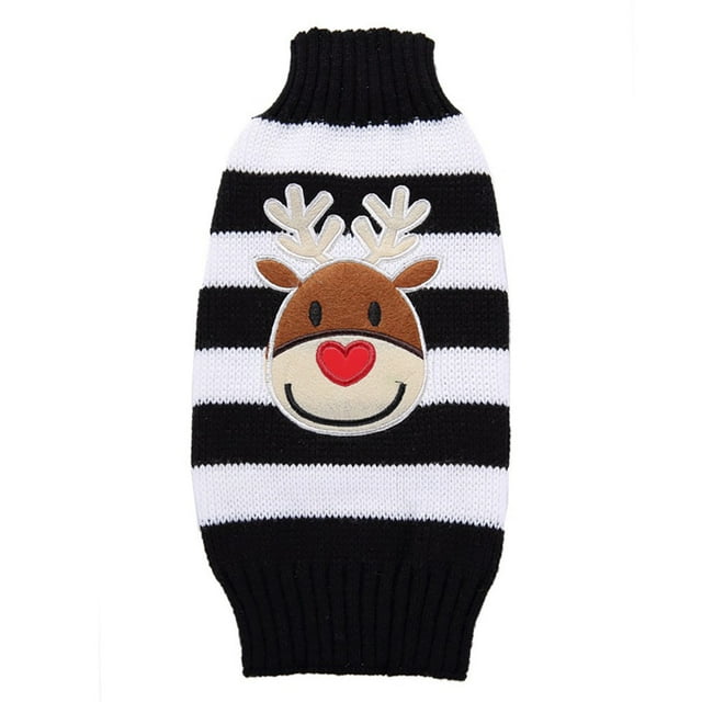 LSLJS Pet Dog Col Roulé Chaud d'Hiver Sweater Costume Apparel, Pet Costume