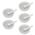 thumbnail image 6 of Juego de 5 morteros de cerámica, mortero de cerámica, suministros de laboratorio científico resistentes al calor químico, 100mL, 6 of 8