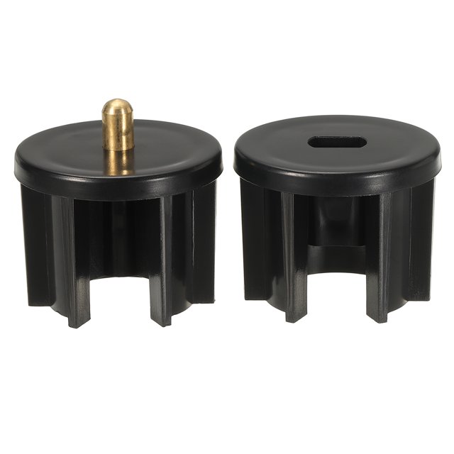 Uxcell 1Ensemble Pièces de Rechange pour Store, Kit de Réparation de Store Enrouleur 1.5 Pouces, Noir, 38mm