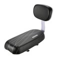 thumbnail image 1 of Bicycle Back Seat Cycling Bike Bicycle MTB PU Leather Soft Cushion Rear Rack Seat Children Seat with Back Rest, 1 of 7