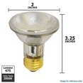 thumbnail image 2 of Sylvania 39w 120v PAR20 Flood 30deg Halogen Reflector Light Bulb - 17182, 2 of 2