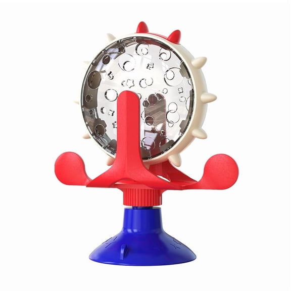 Interactive Treat Dispenser Ball Cat Toy, Self-Play Food Puzzle Roller, Bestseller Pet Enrichment Toy for Indoor Cats