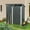 Gray, variant on CarButler 5x3ft Metal Outdoor Storage Shed with Transparent plate and Lockable Door for Garden Backyard Patio Lawn Black