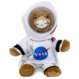 DolliBu Big Eyes Monkey Astronaut Plush Toy - Super Soft Wild Life
