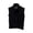 Black, variant on Men Polar Fleece Vest Coat with Pockets Stand-Up Collar Sleeveless Zipper Placket Soft Warm Base Waistcoat