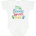 thumbnail image 3 of Inktastic My Abuelo Loves Me Boys or Girls Baby Bodysuit, 3 of 5