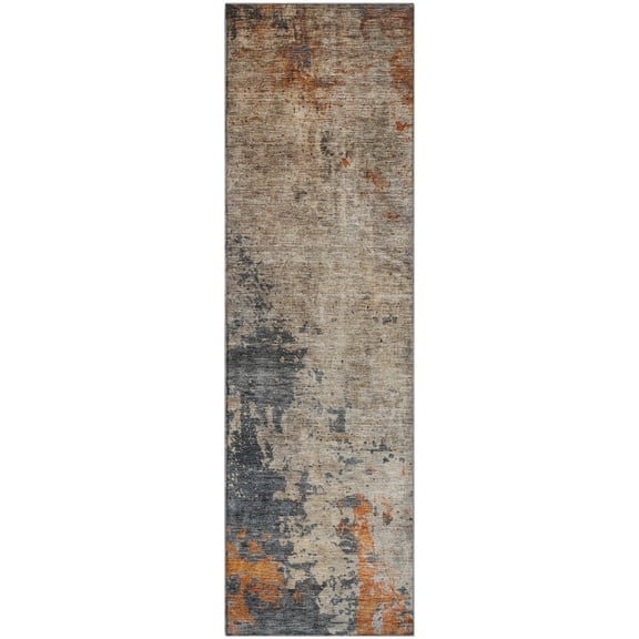 Dalyn Rugs Premium Machine Washable Mayfield AMF1212 Khaki 2'3" x 7'6" Runner Rug